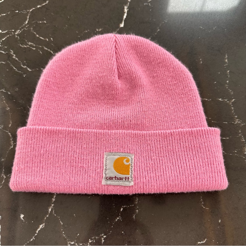Pink Carhartt Beanie